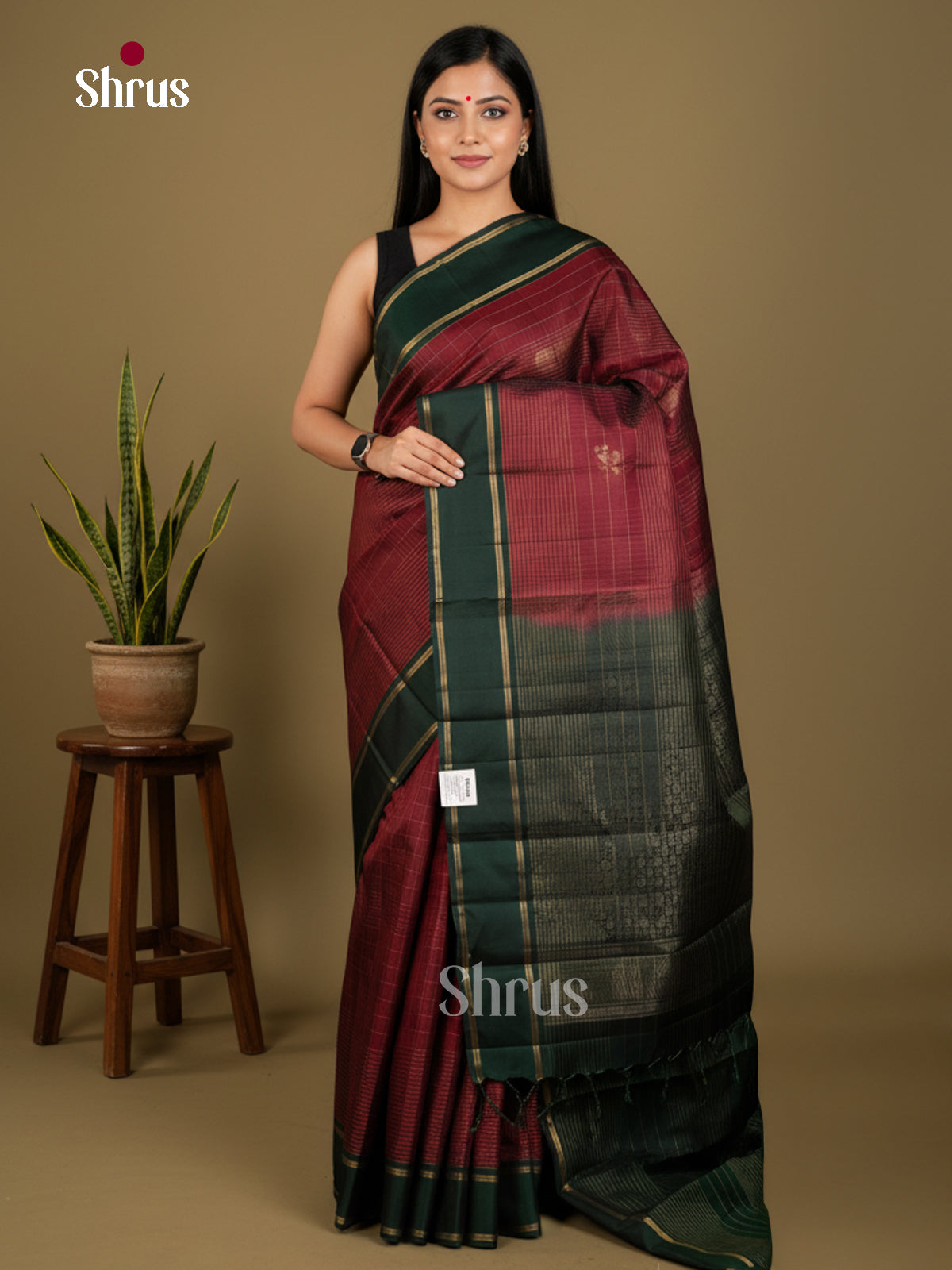 Softsilk-halfpure Saree - EDS04356 - Shop on Shrus.com