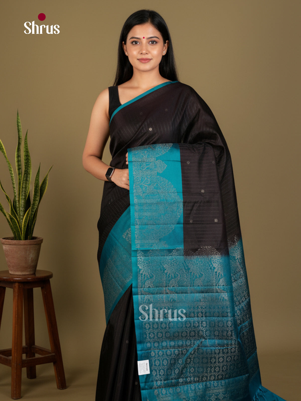 Softsilk-halfpure Saree - EDS04363 - Shop on Shrus.com