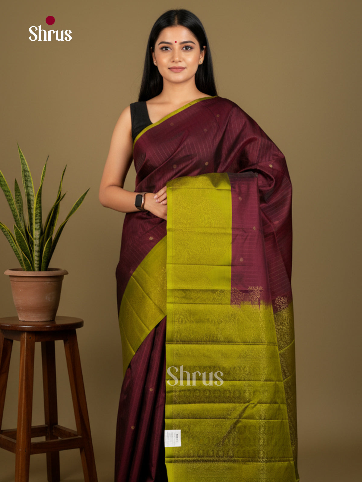 Softsilk-halfpure Saree - EDS04364 - Shop on Shrus.com