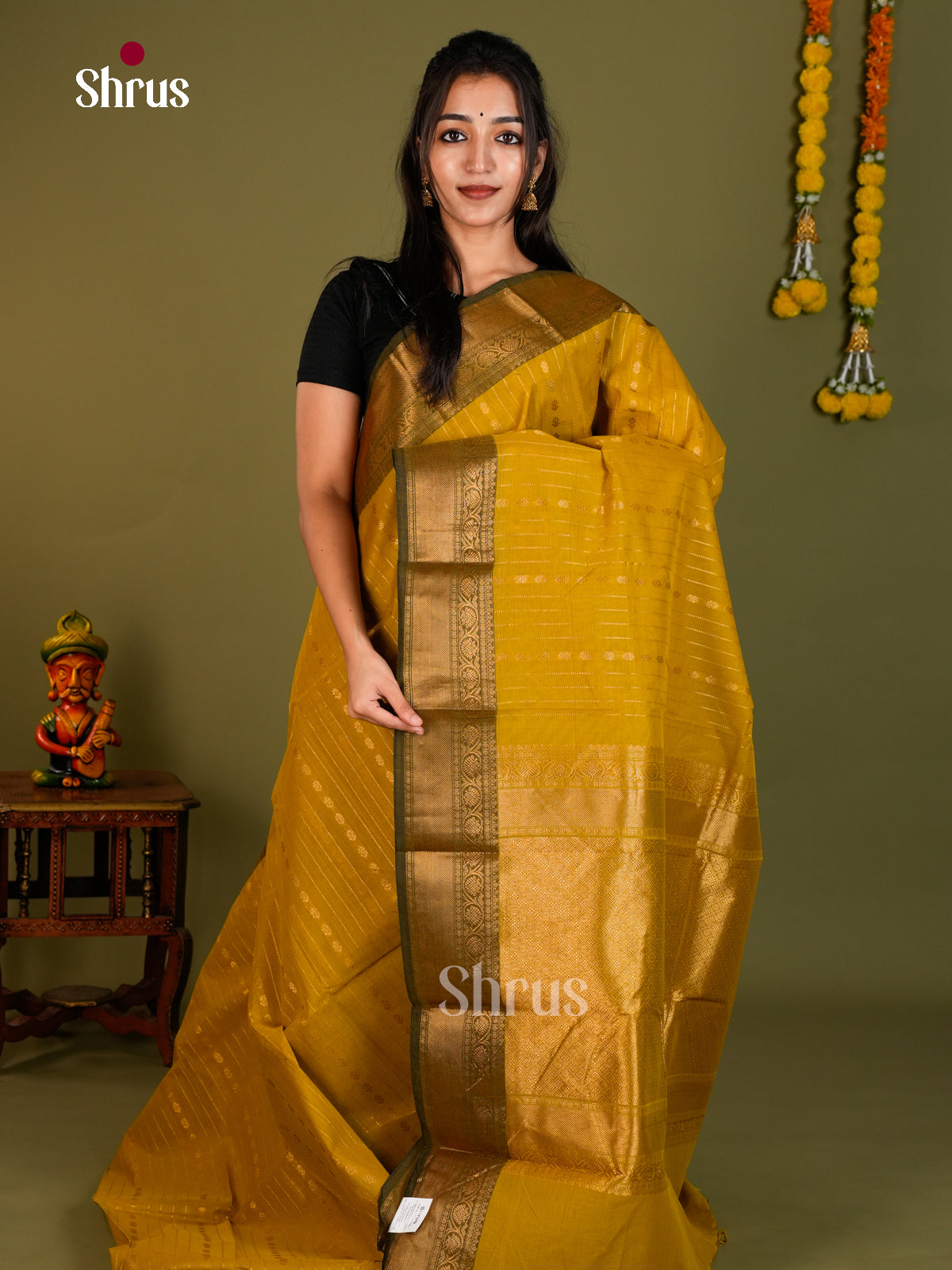 Chettinad Cotton Saree - EDS06058 - Shop on Shrus.com