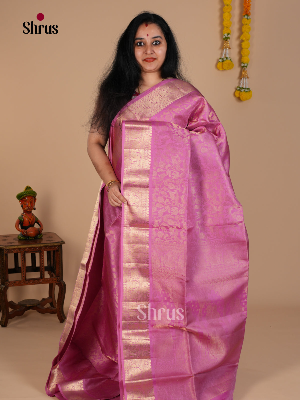 Soft Silk Saree - EDS07003 - Shop on Shrus.com