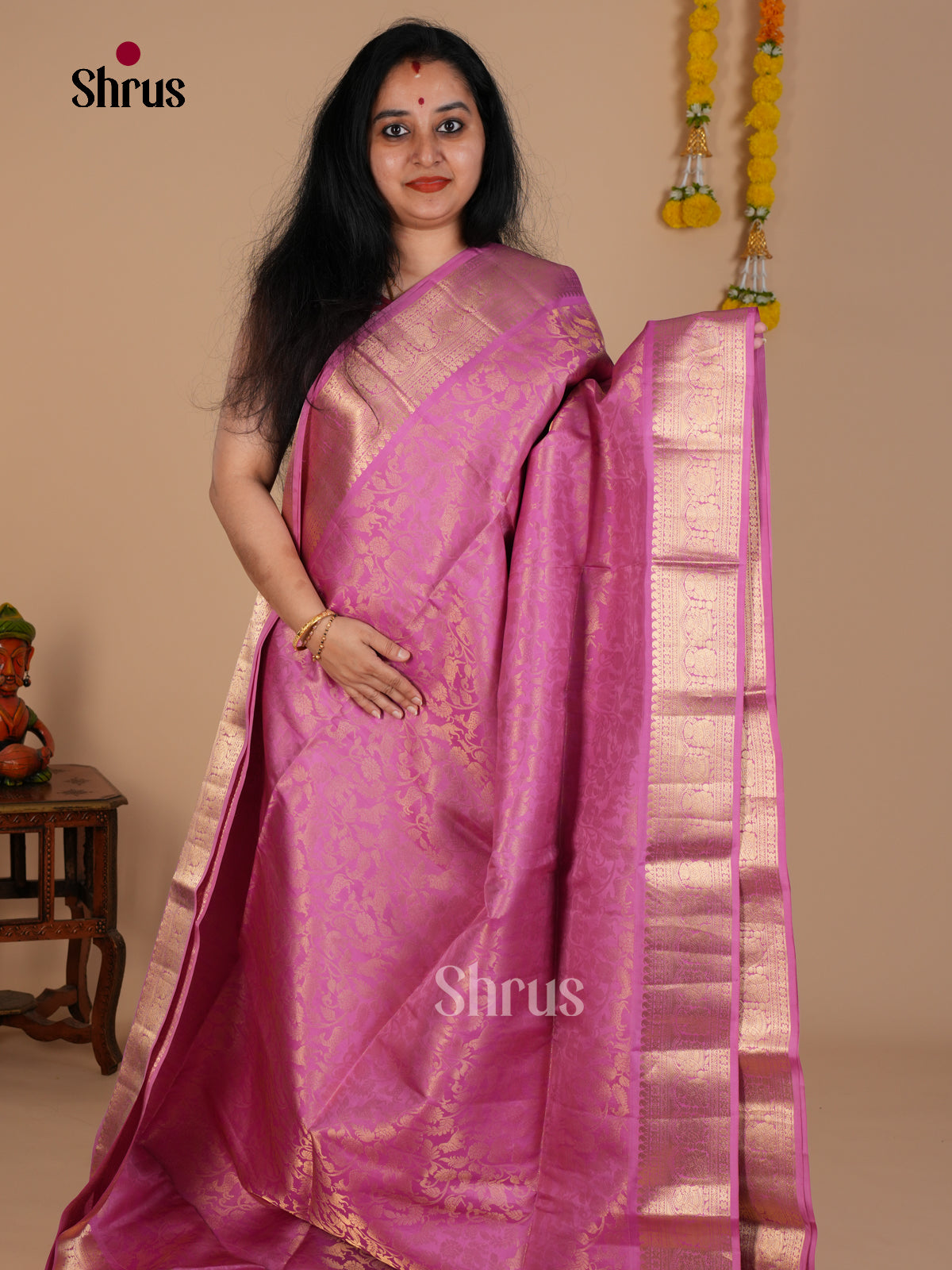 Soft Silk Saree - EDS07003 - Shop on Shrus.com