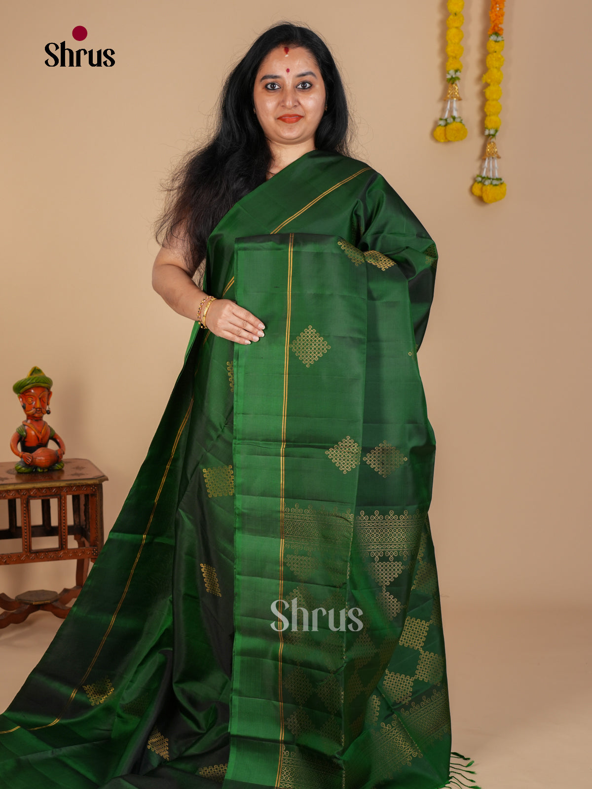 Soft Silk Saree - EDS07005 - Shop on Shrus.com