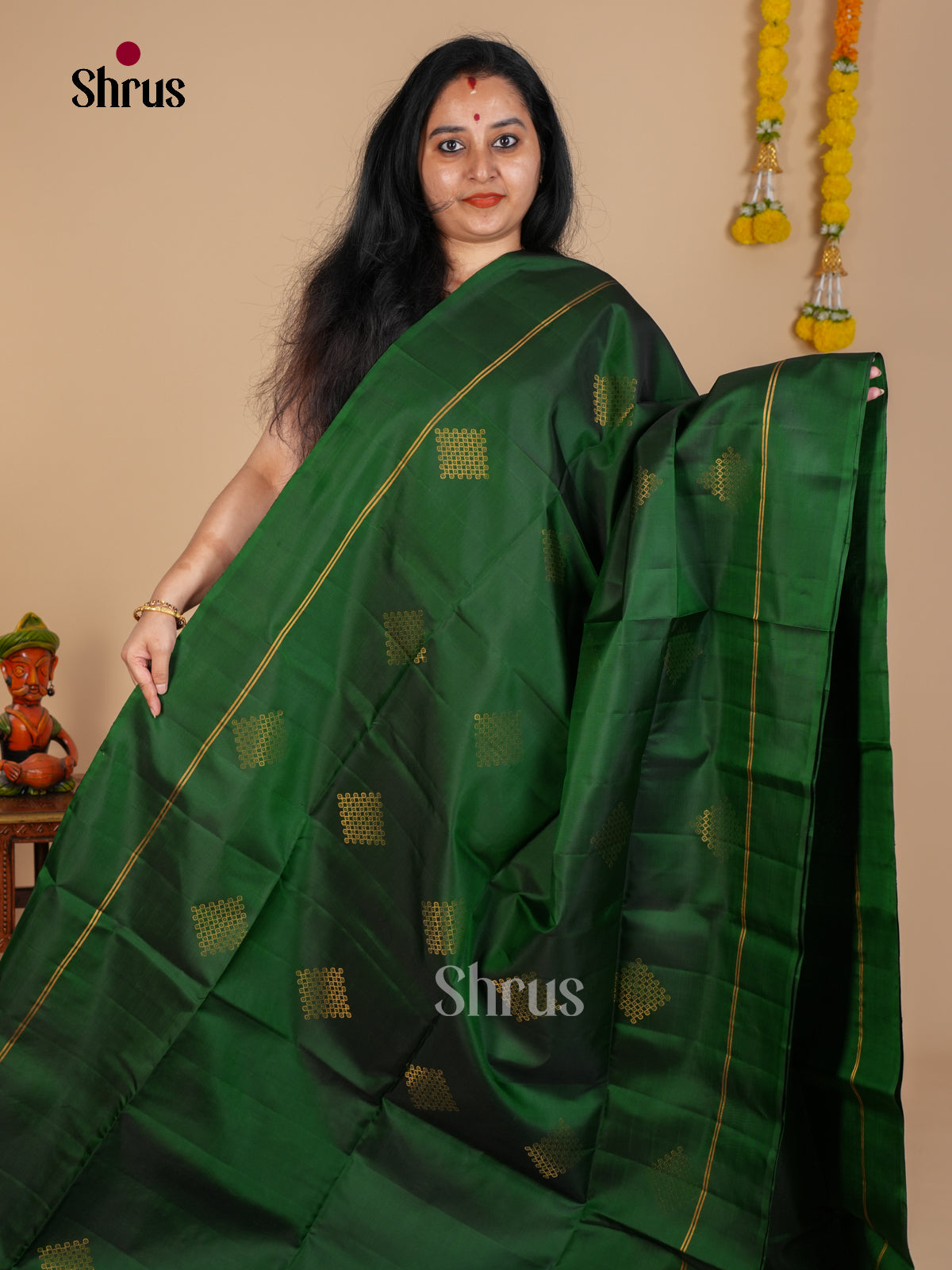Soft Silk Saree - EDS07005 - Shop on Shrus.com