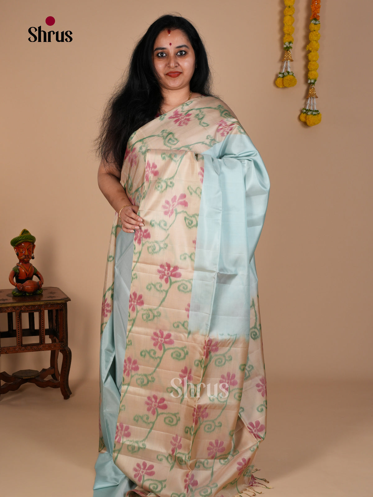 Softsilk-halfpure Saree - EDS08001 - Shop on Shrus.com