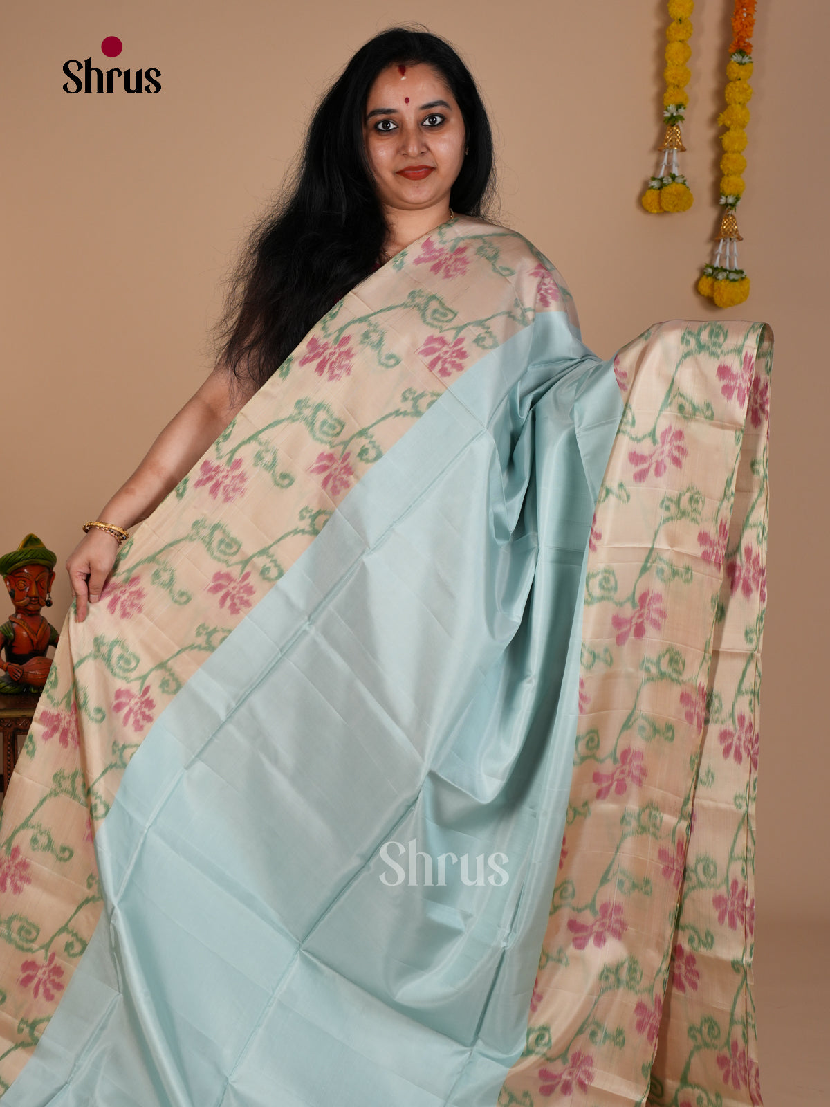 Softsilk-halfpure Saree - EDS08001 - Shop on Shrus.com