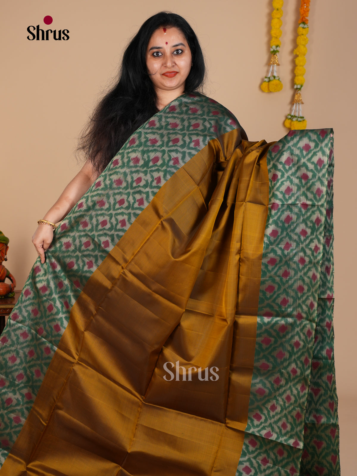 Softsilk-halfpure Saree - EDS08003 - Shop on Shrus.com
