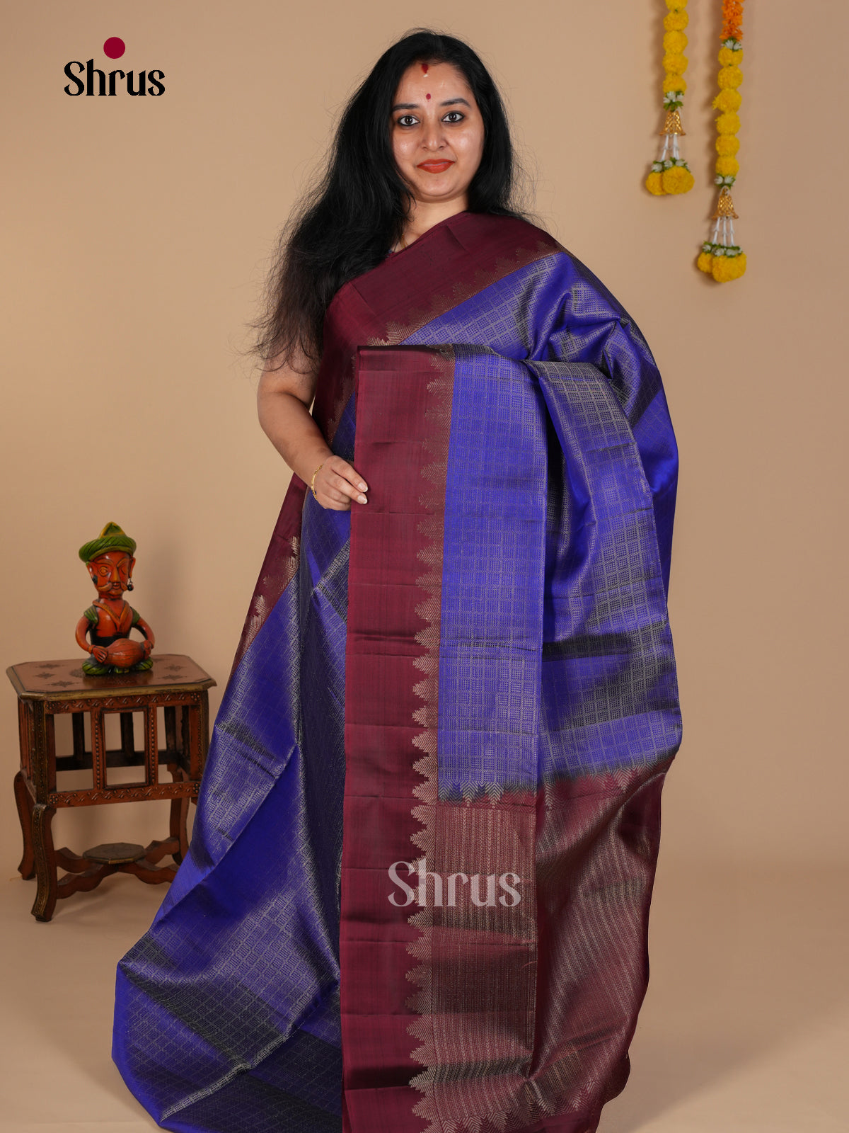 Soft Silk Saree - EDS08004 - Shop on Shrus.com