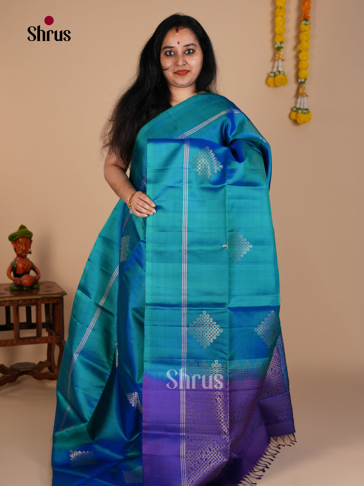 Soft Silk Saree - EDS08010 - Shop on Shrus.com