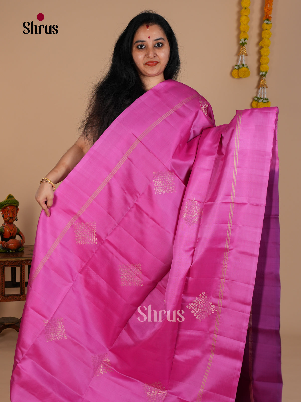 Soft Silk Saree - EDS08013 - Shop on Shrus.com
