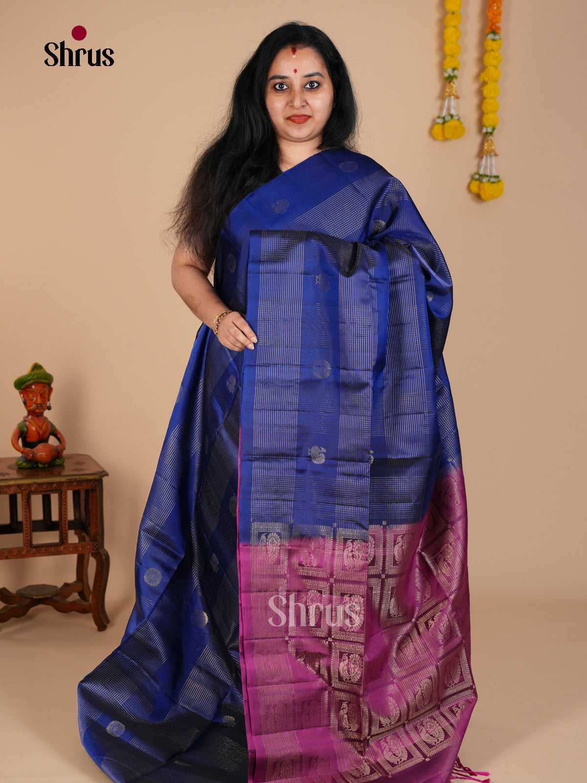 Soft Silk Saree - EDS08018 - Shop on Shrus.com