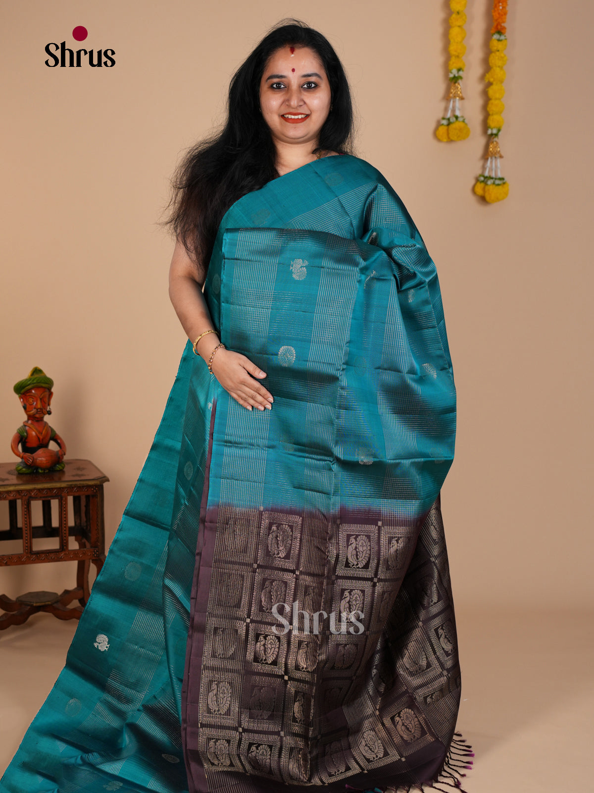 Soft Silk Saree - EDS08019 - Shop on Shrus.com