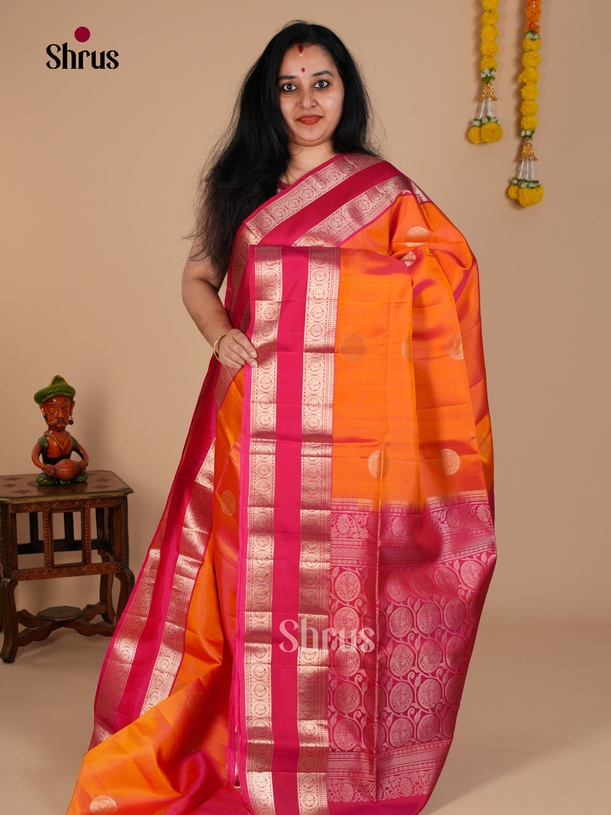 Soft Silk Saree - EDS08021 - Shop on Shrus.com