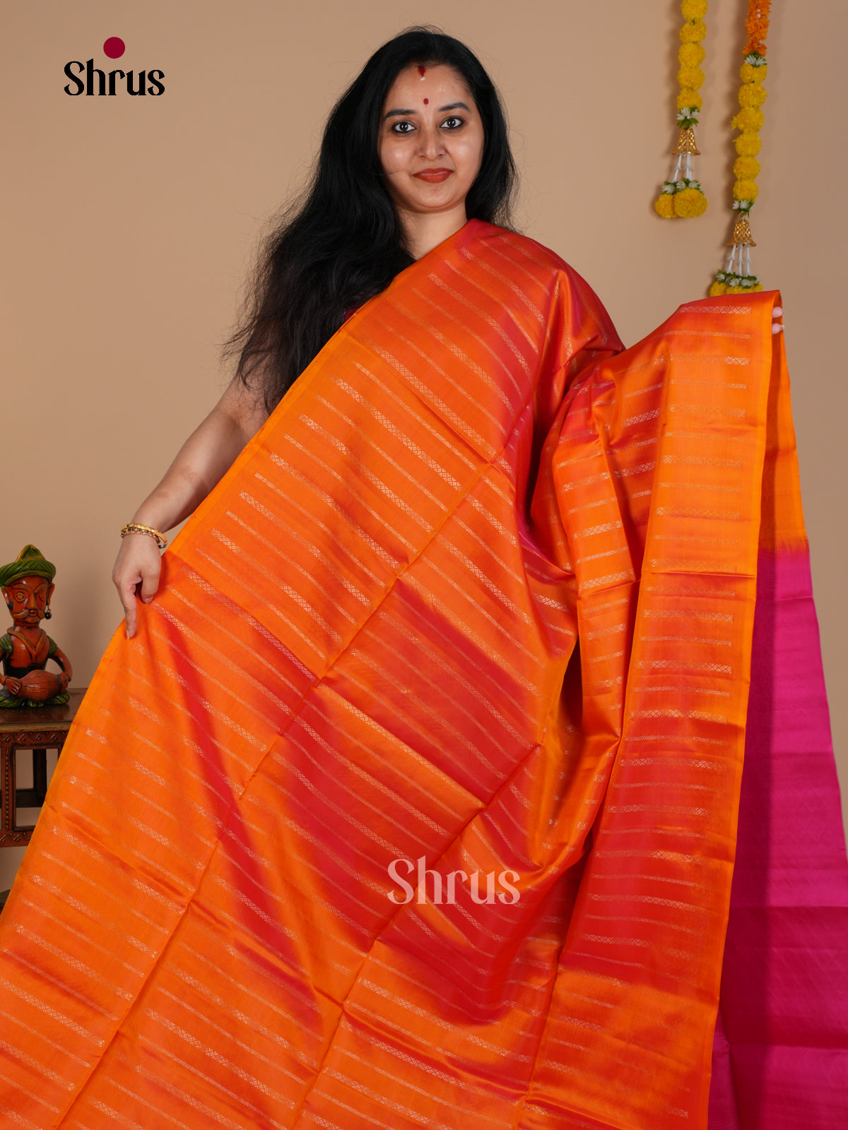 Softsilk-halfpure Saree - EDS08025 - Shop on Shrus.com