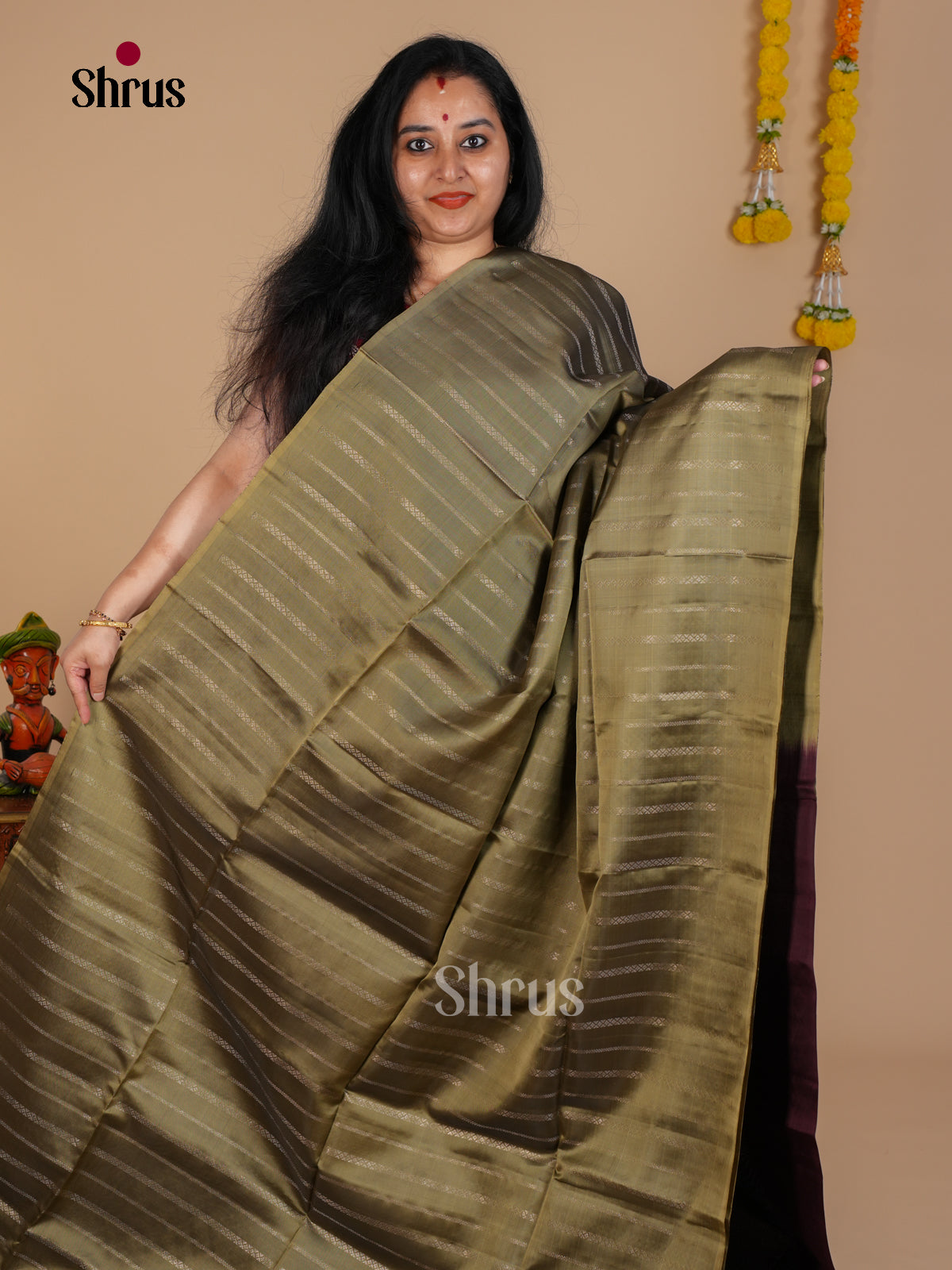 Softsilk-halfpure Saree - EDS08027 - Shop on Shrus.com