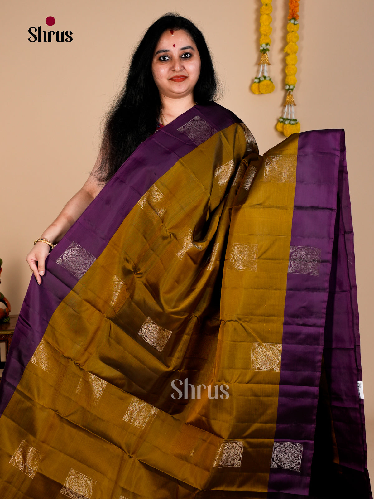 Softsilk-halfpure Saree - EDS08036 - Shop on Shrus.com