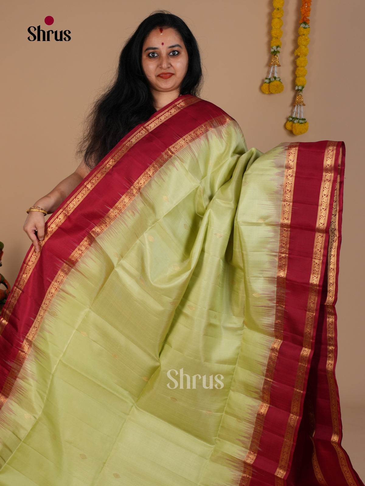 Soft Silk Saree - EDS08049 - Shop on Shrus.com
