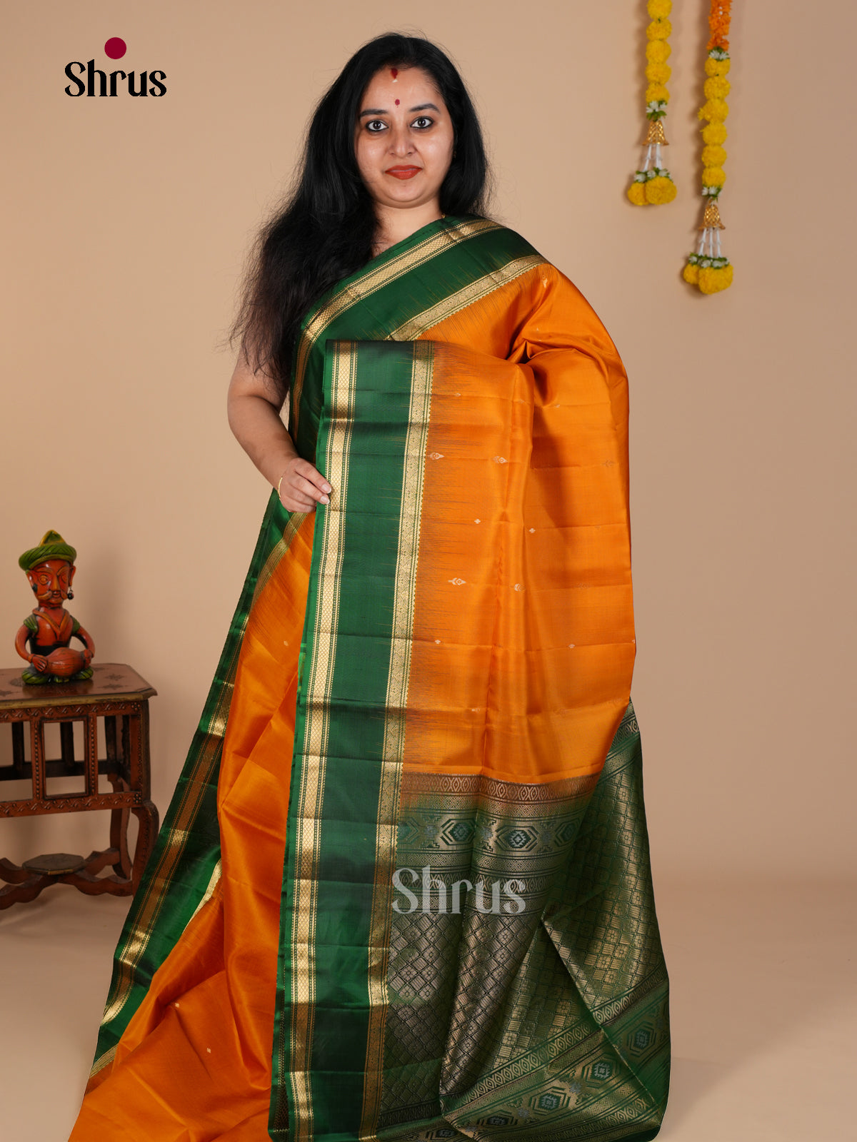 Soft Silk Saree - EDS08050 - Shop on Shrus.com