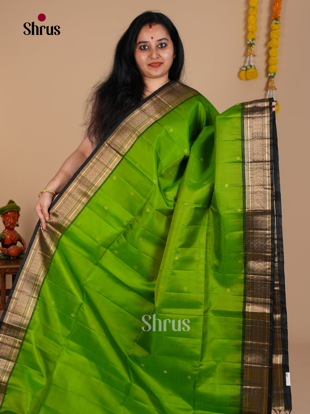 Soft Silk Saree - EDS08054 - Shop on Shrus.com