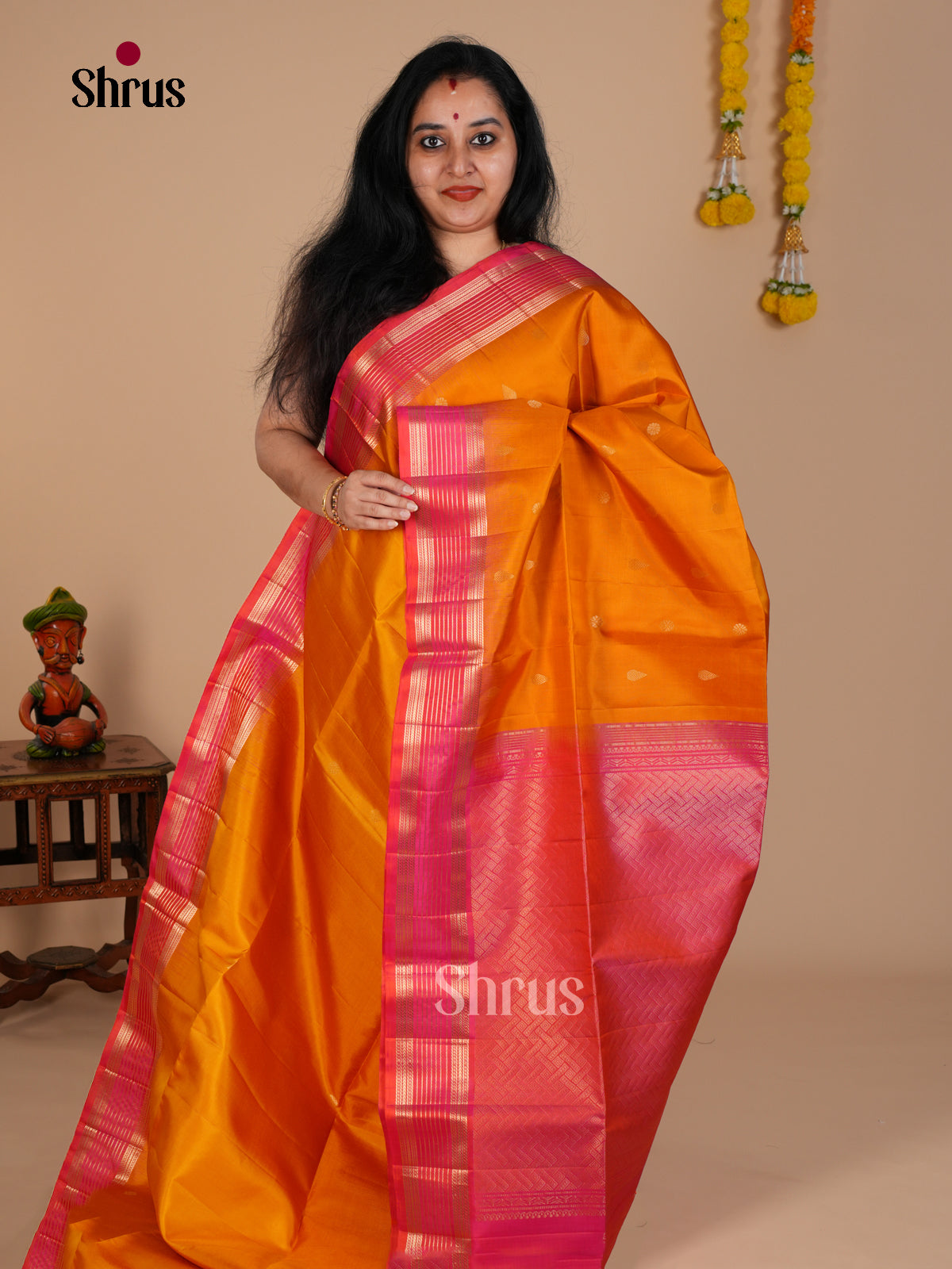 Soft Silk Saree - EDS08060 - Shop on Shrus.com