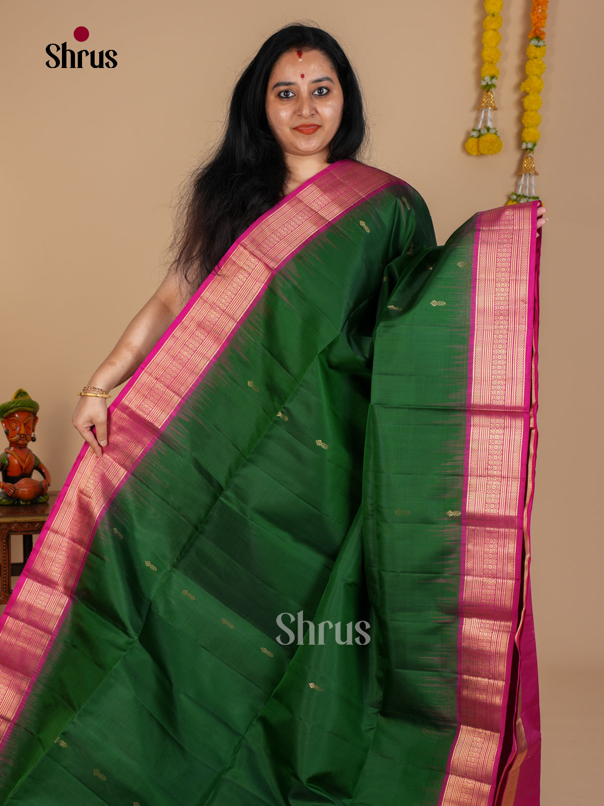 Soft Silk Saree - EDS08062 - Shop on Shrus.com