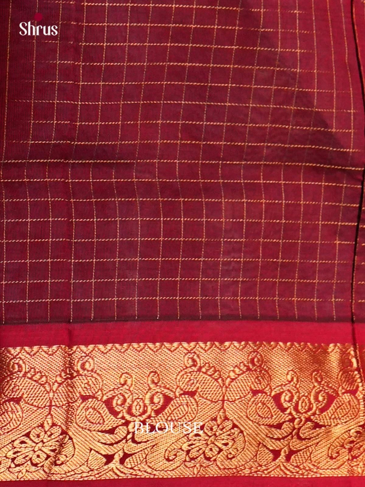 Silk Cotton Saree - EDS10178 - Shop on Shrus.com