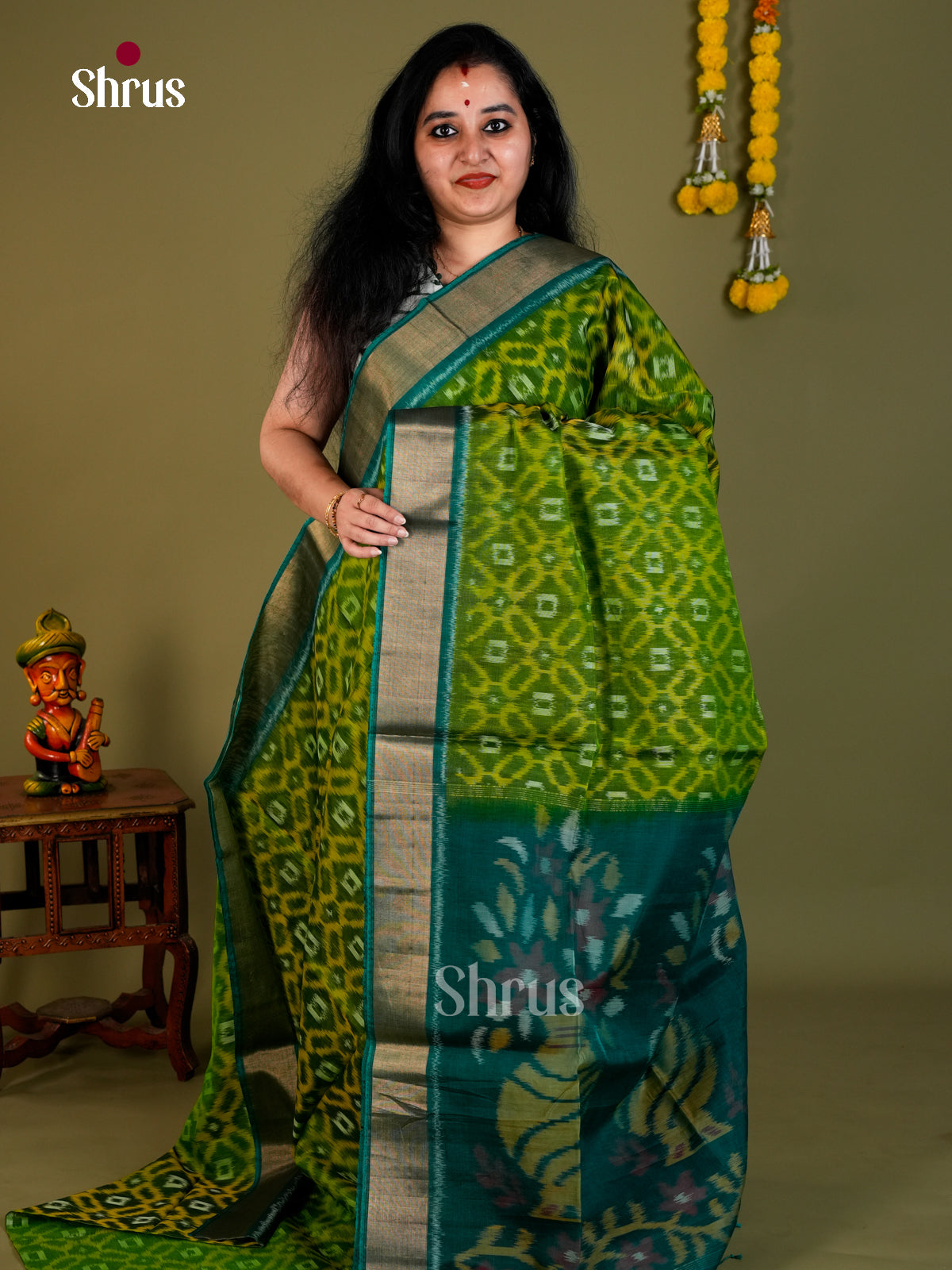 Pochampally sico Saree - EDS11245 - Shop on Shrus.com