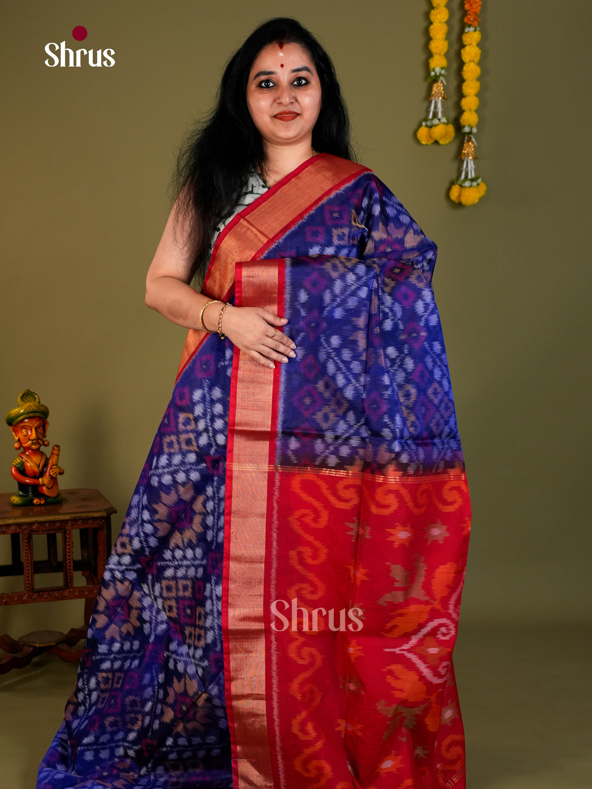 Pochampally sico Saree - EDS11251 - Shop on Shrus.com