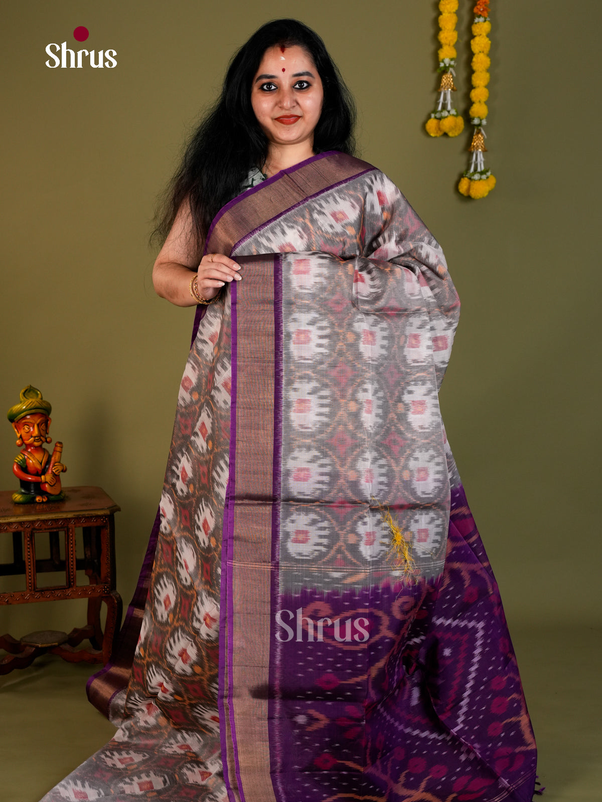 Pochampally sico Saree - EDS11256 - Shop on Shrus.com