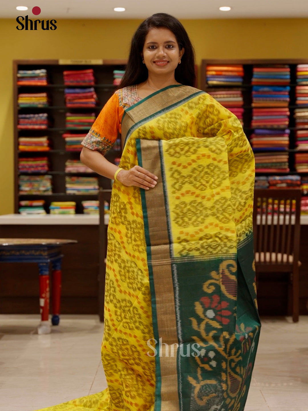 Pochampally sico Saree - EDS11257 - Shop on Shrus.com