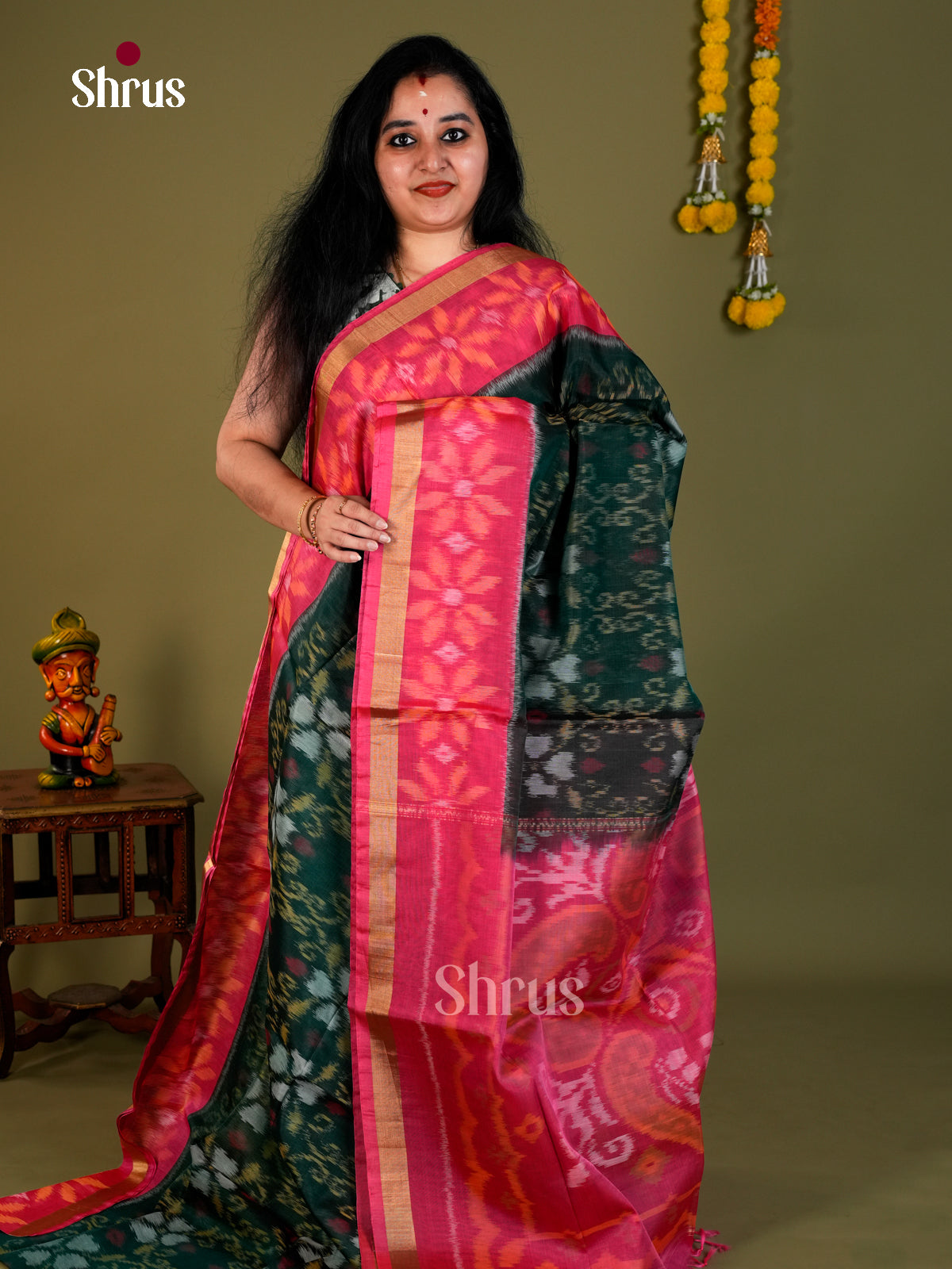 Pochampally sico Saree - EDS11258 - Shop on Shrus.com