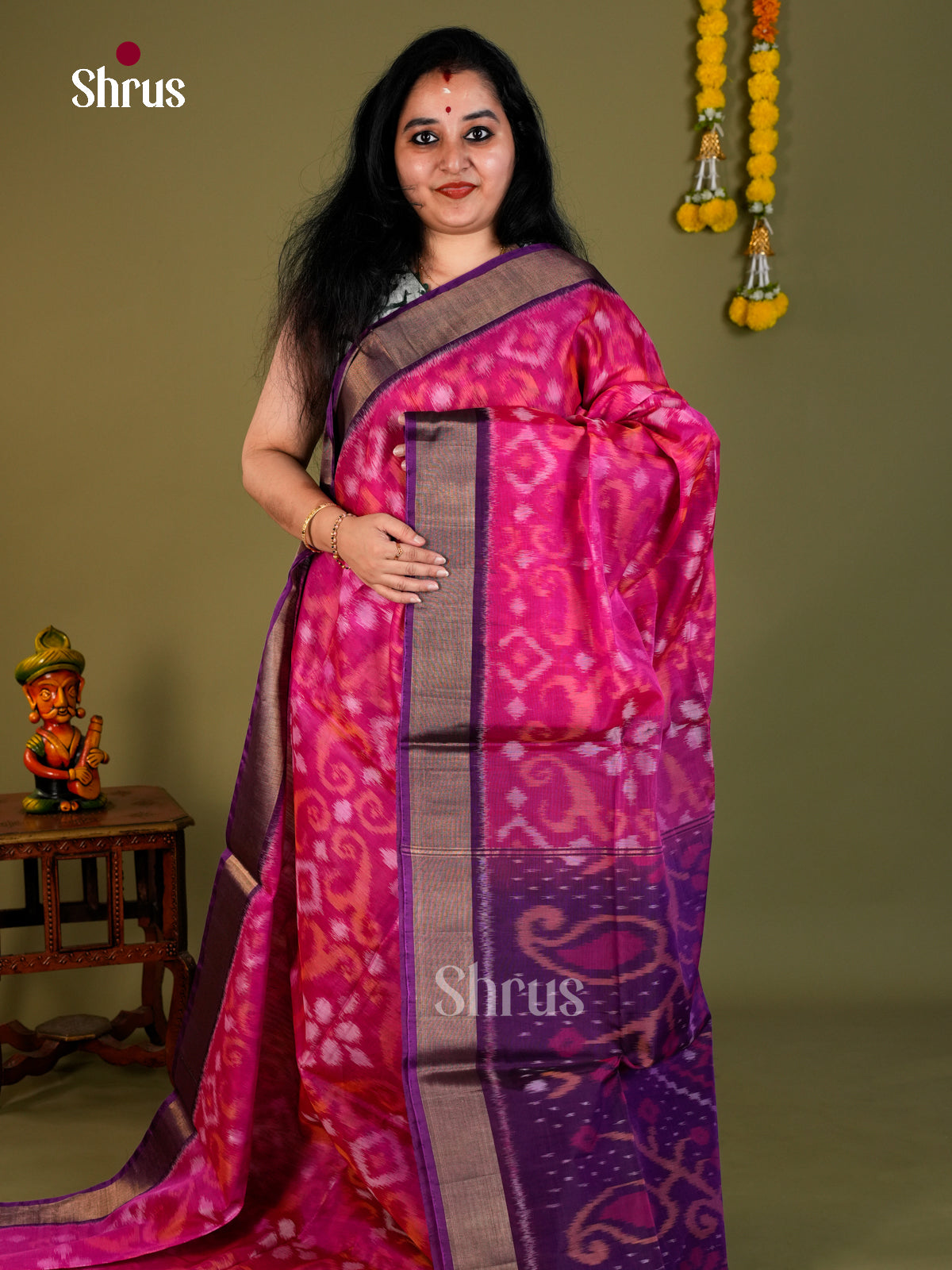 Pochampally sico Saree - EDS11262 - Shop on Shrus.com