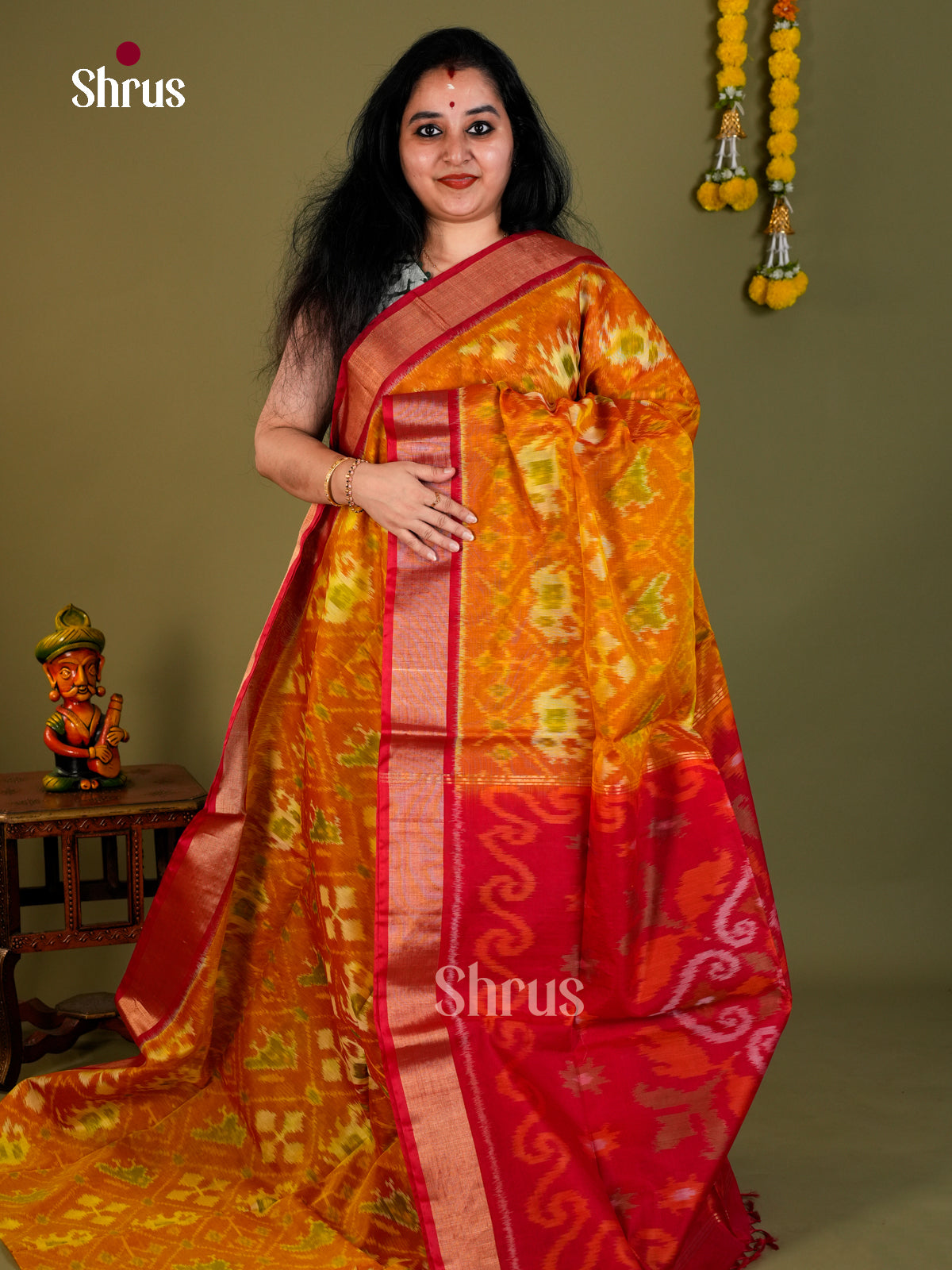 Pochampally sico Saree - EDS11263 - Shop on Shrus.com