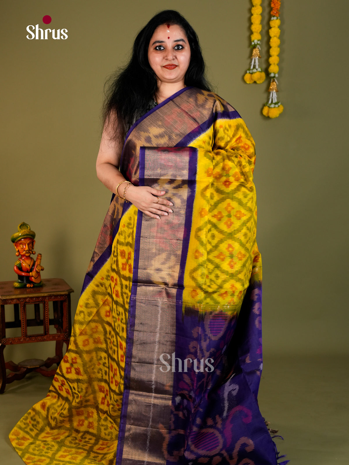 Pochampally sico Saree - EDS11271 - Shop on Shrus.com