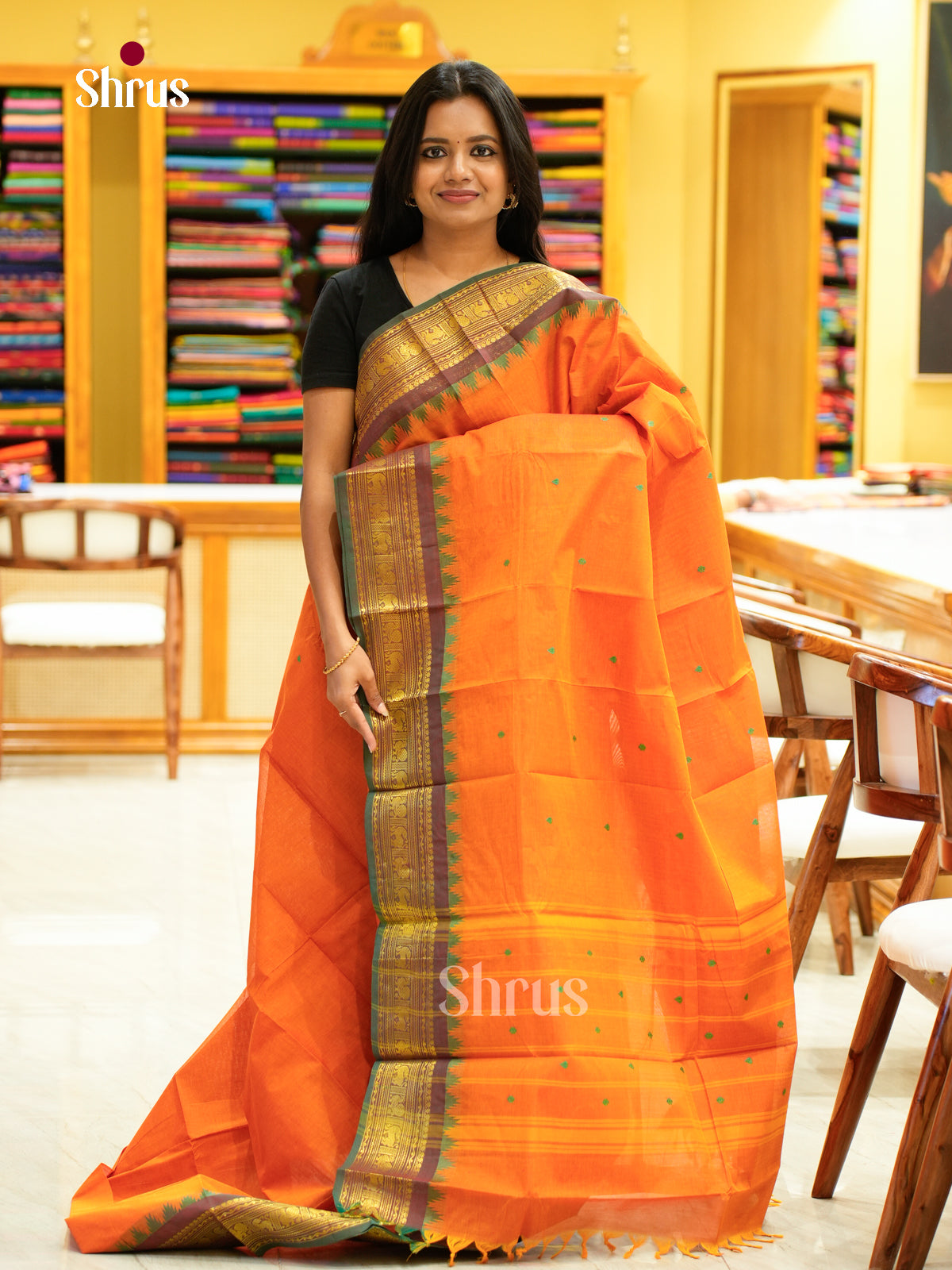 Chettinad Cotton Saree - EDS13026