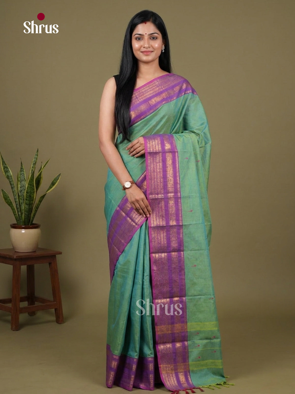Chettinad Cotton Saree - EDS13037