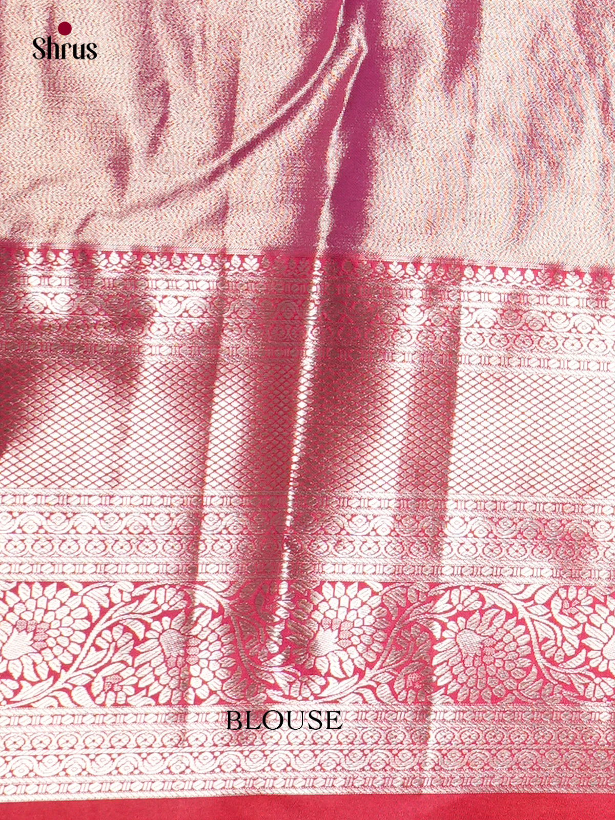 Kanchipuram-halfpure Saree - EDS15003 - Shop on Shrus.com