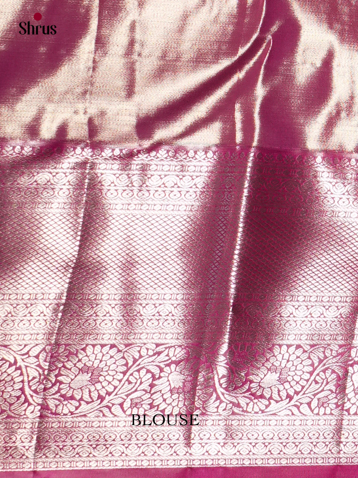 Kanchipuram-halfpure Saree - EDS15005 - Shop on Shrus.com