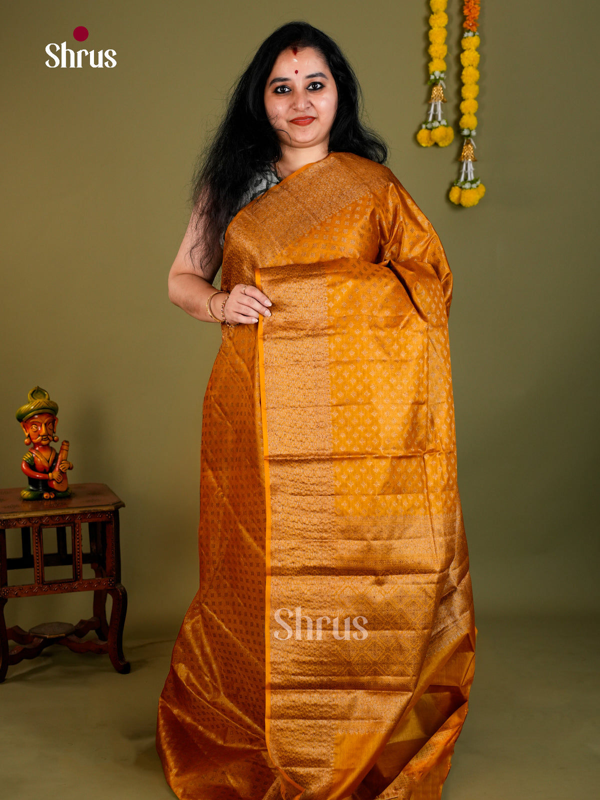 Tussar Saree - EDS18023 - Shop on Shrus.com