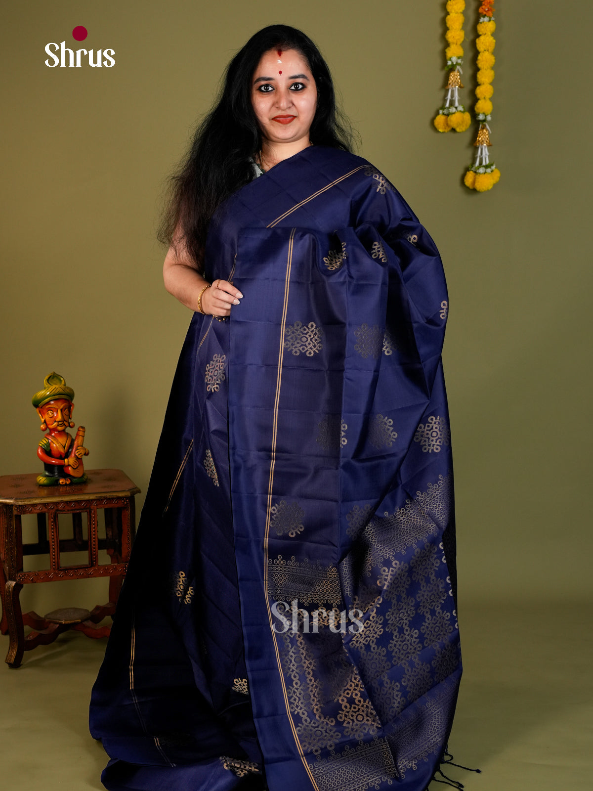 Soft Silk Saree - EDS18095 - Shop on Shrus.com