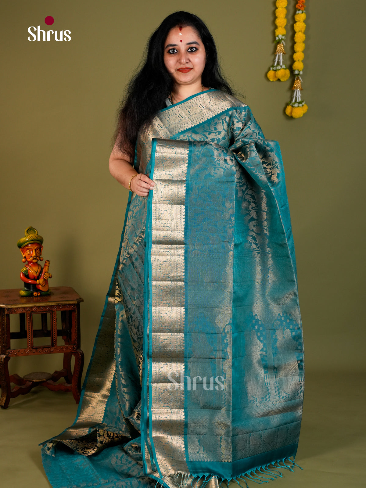 Soft Silk Saree - EDS18099 - Shop on Shrus.com