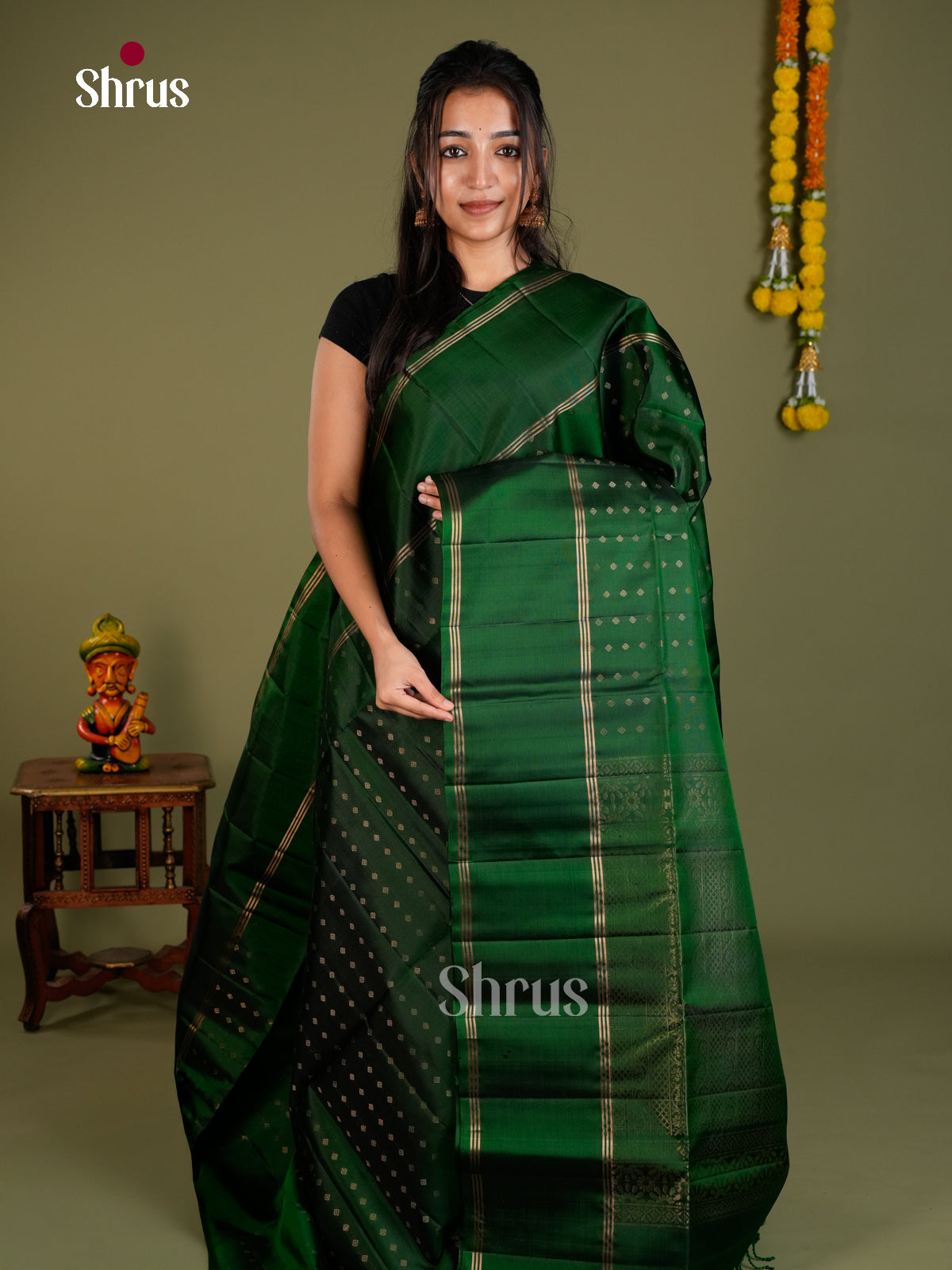 Soft Silk Saree - EDS20018 - Shop on Shrus.com