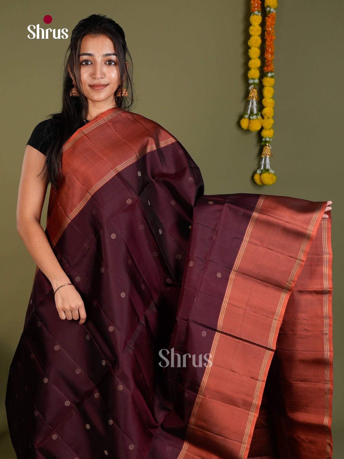 Soft Silk Saree - EDS20036 - Shop on Shrus.com