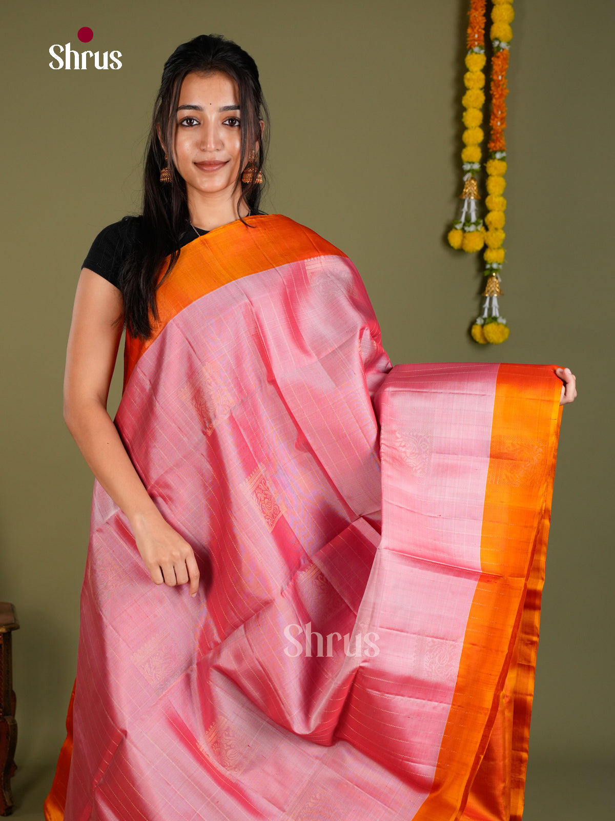 Soft Silk Saree - EDS20045 - Shop on Shrus.com