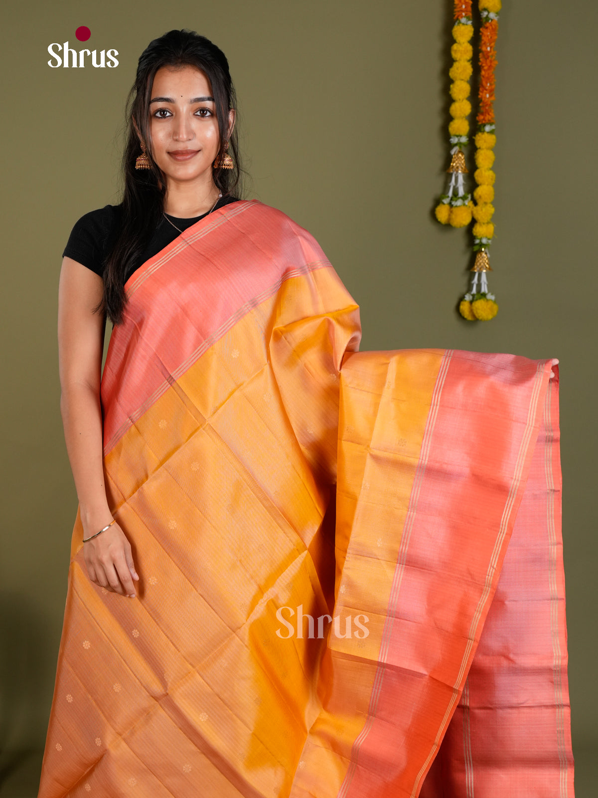 Soft Silk Saree - EDS20050 - Shop on Shrus.com