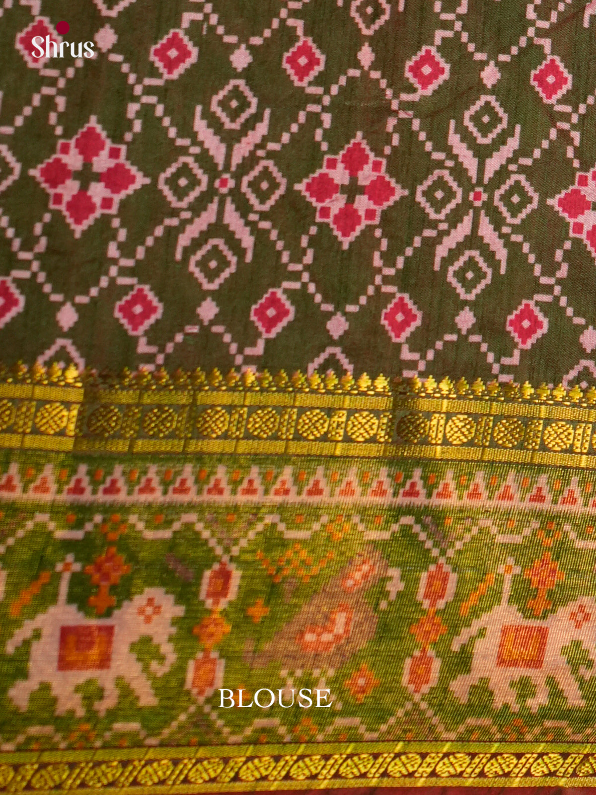 Semi Patola Saree - EDS21036 - Shop on Shrus.com