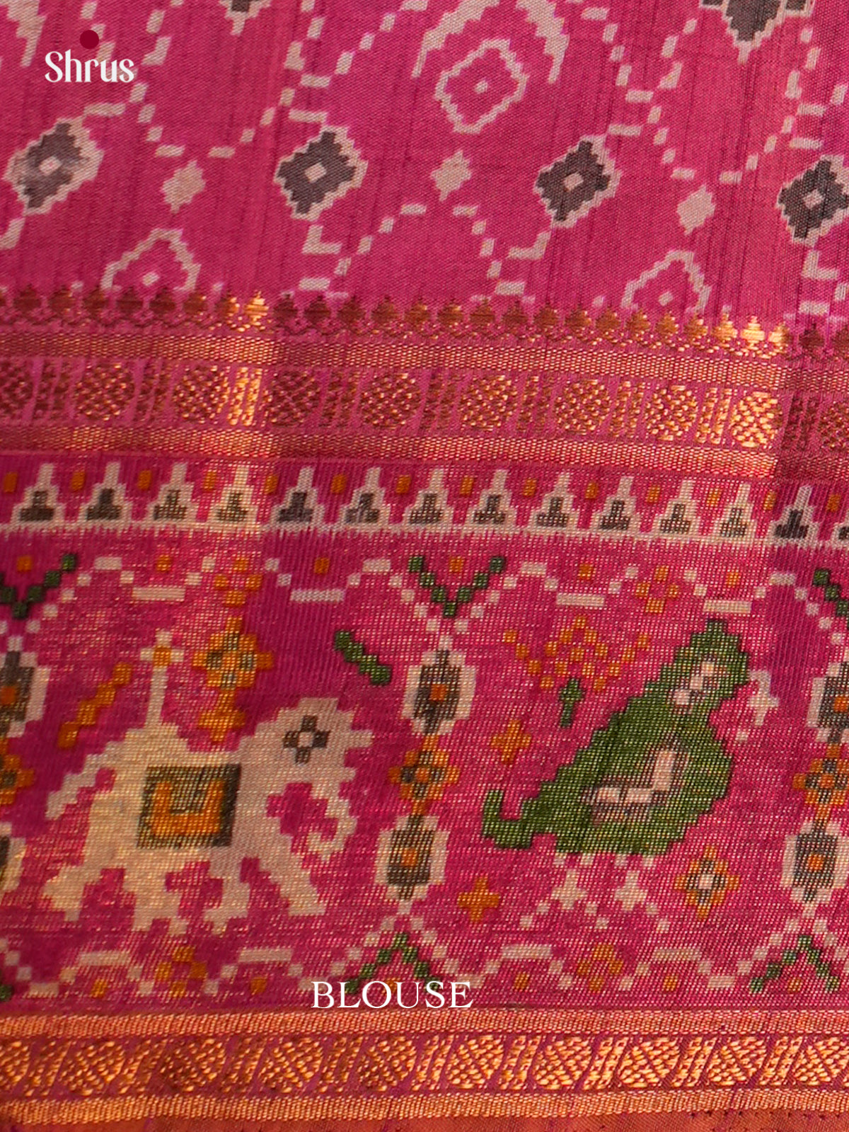 Semi Patola Saree - EDS21129 - Shop on Shrus.com