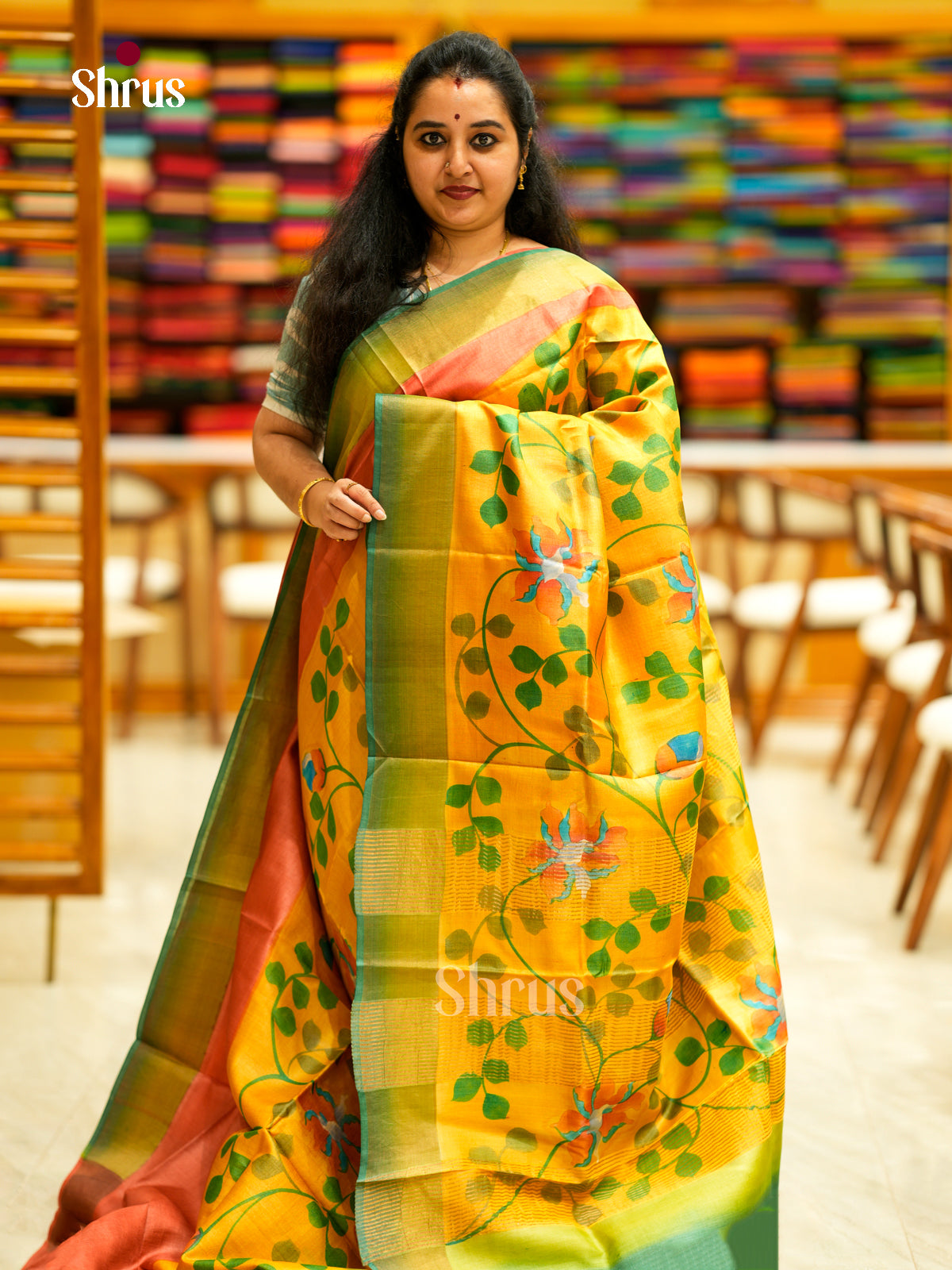 Tussar Saree - EDS29037 - Shop on Shrus.com