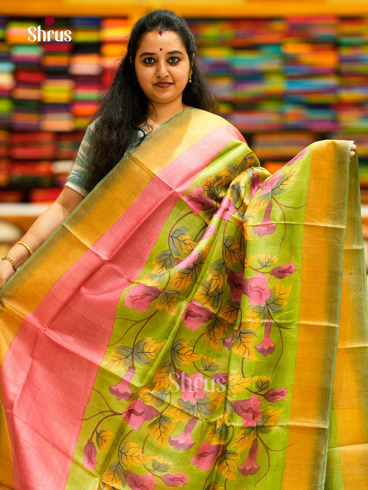 Tussar Saree - EDS29076 - Shop on Shrus.com
