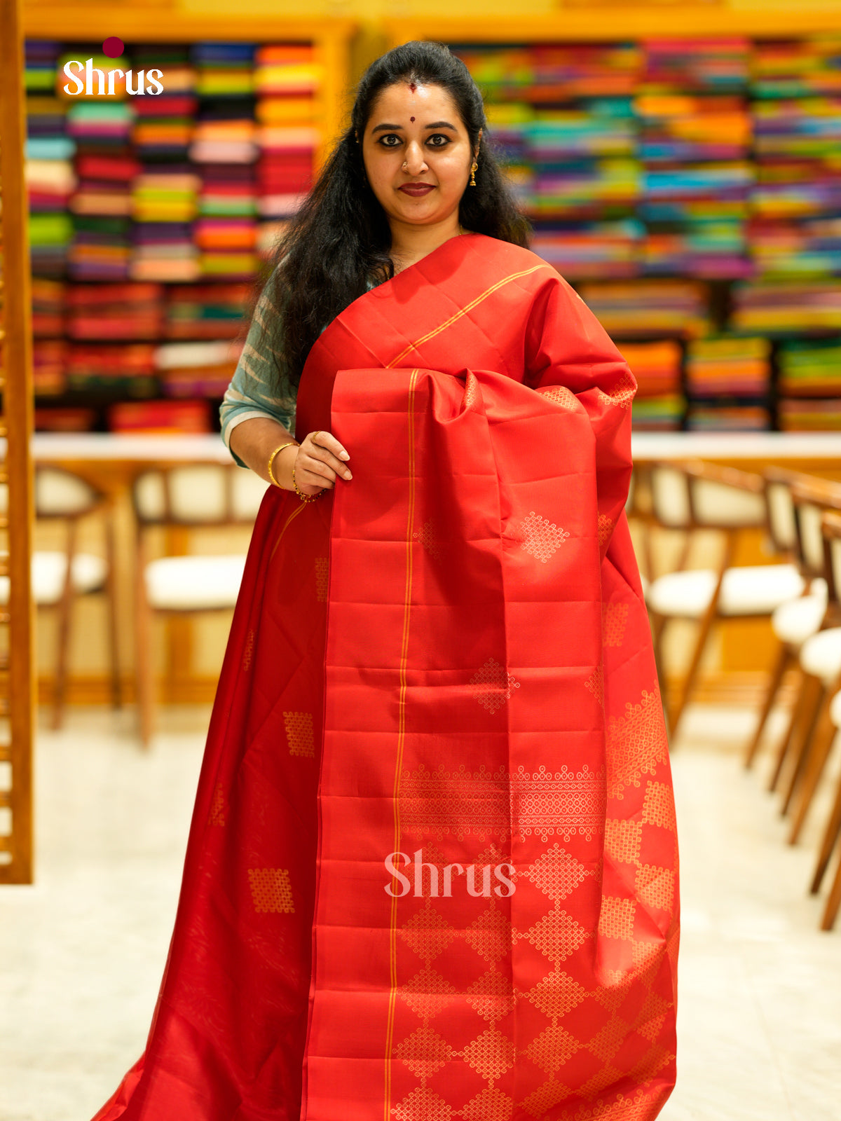 Soft Silk Saree - EDS30003 - Shop on Shrus.com
